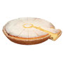 Käsekuchen mit Rosinen