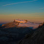 Die Diablerets im ersten Sonnenlicht.