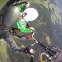 Sicht von oben beim Tandemflug (Foto: Austriafly)