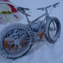 Fat-Bike in tough conditions.