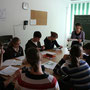 11.00 Uhr: Rumänischunterricht für die deutschen Mitarbeiter