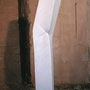 Nr. 25, 2003, Carrara-Marmor, 95 cm Höhe