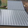 Garageneindeckung mit Isolight-Dachelementen