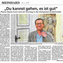 Zeitungsartikel der wr vom 13.6.2025