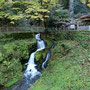 湧水は、山雀の瀑となり鳴沢川の始まりとなります。
