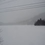 雪に覆われた湯ノ湖