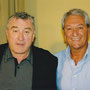 con Robert De Niro - Roma 2003