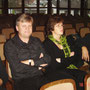 warten bis zum Konzert ... Michael Ströhle, Herbert und Ingeborg Christoph, Gerhard Hipp