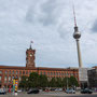 Rotes Rathaus und Fernsehturm - Berlin