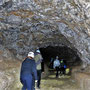 Cueva del Viento - auf dem rauhen, scharfkantigen Lavagestein heißt es vorsichtig gehen