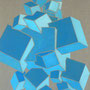 2010. cubes. öl auf leinwand. 60x80