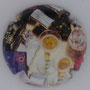 Marque : SABAT  N° Lambert : NR Couleur : Polychrome  Description : Coupes et champagne - nom de la marque au verso  Emplacement : 