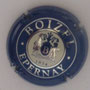 Marque : BOIZEL N° Lambert : 21b Couleur : Bleu et métal Description : Nom de la marque et blason couronné  Emplacement : 