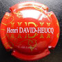 Marque : DAVID - HEUCQ Henri N° Lambert : NR Couleur : Rouge, or et blanc Description : Nom de la marque Emplacement : 