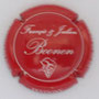 Marque : BOONEN Francis & Julien N° Lambert : 7 Couleur : Rouge et blanc Description : Nom de la marque au-dessus d'une grappe de raisins  Emplacement : 