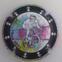 Marque : VEZIEN Marcel N° Lambert : 199a Couleur : Fond blanc, cercle noir mat, contour multicolore Description : TDF 2021 - nom de la marque   Emplacement :