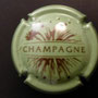 Marque : GENERIQUE  N° Lambert : 764b Couleur : Vert Description : Inscription Champagne en lettres capitales et bulles  Ref perso : 922-03-01