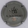 Marque : BAGNOST Arnaud N° Lambert : 14e Couleur : Gris et noir Description : Initiales stylisées - nom de la marque  Emplacement : 