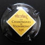 Marque : GENERIQUE  N° Lambert : 665 Couleur : Noir - entrefilet crème Description : Les champagnes de vignerons  Ref perso : 