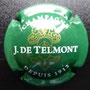 Marque : TELMONT J (de) N° Lambert : 21 Couleur : Vert Description : Nom de la marque sur un   heaume doré  Emplacement : 