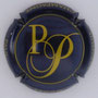 Marque : PRIOUX Paul  N° Lambert : 7c Couleur : Bleu et or Description : Initiales PP en lettres cursives  Emplacement : 