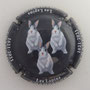 Marque : GENERIQUES N° Lambert : 1170a Couleur : Noir. et blanc Description : Les lapins  Emplacement : 