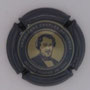 Marque : HEIDSIECK Charles N° Lambert : 70d Couleur : Cercle central or. gris bleuté et or pâle - 32mm Description : Portrait Charles Hiedsieck  Emplacement : 