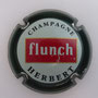 Marque : HERBERT Didier N° Lambert : NR2 Couleur : Contour noir Description : Flunch - nom de la marque sur le pourtour  Emplacement : 