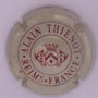 Marque : THIENOT Alain N° Lambert : 1 clair Couleur : Crème et bordeaux Description : Blason et nom de la marque  Emplacement : 