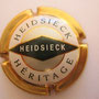 Marque : HEIDSIECK Charles N° Lambert : 62 Couleur : Contour or Description : Heidseck Héritage  Emplacement : 