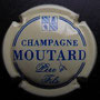 Marque : MOUTARD N° Lambert : 2 Couleur : Crème et Bleu Description : Nom du producteur   au dessus d'un blason de la   Champagne  Emplacement : 