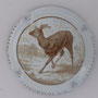 Marque : GENERIQUE  N° Lambert : 852a Couleur : Fond crème, dessin marron Description : Chevreuil  Ref perso : 