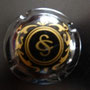 Marque : CARRE Serge N° Lambert : 2 Couleur : Noir et or Description : Lettres CS dans un cercle    Emplacement : 