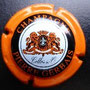 Marque : GERBAIS Pierre N° Lambert : 6 Couleur : Contour orange Description : Armoiries dans un cercle blanc  Emplacement : 