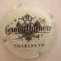 Marque : CANARD - DUCHENE N° Lambert : 66 Couleur : Blanc Description : Cuvée Charles VII   Armoiries, petit sabre, grand 1868   Emplacement : 022-01-02
