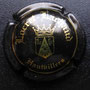 Marque :   LOCRET - LACHAUD N° Lambert : 1 Couleur :  Noir et or Description : Blason couronné  Emplacement : 
