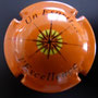 Marque : BARON Fuente N° Lambert : 11a Couleur : Fond Orange Description : Un esprit, l'excellence  Emplacement : 008-07-04