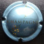 Marque : GENERIQUE  N° Lambert : 765f Couleur : Bleu Description : Inscription Champagne   en lettres capitales et bulles  Ref perso : 