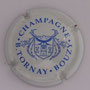 Marque : TORNAY Bernard N° Lambert : 1 Couleur : Blanc et bleu Description : Blason et nom de la marque  Emplacement : 