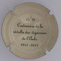 Marque : SONNET Jacques N° Lambert : 10 verso Couleur : Crème et noir Description : Centenaire de la révolte des vignerons de l'Aube - 1911 - 2011  Emplacement : 