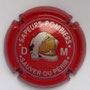Marque : MACQUART Daniel N° Lambert : NR Couleur : Rouge et blanc Description : Initiales DM sur un casque de pompier Emplacement : 