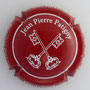 Marque : PATIGNY Jean-Pierre N° Lambert : 27 Couleur : Rouge et blanc Description : Deux clés entrecroisées - nom de la marque  Emplacement : 