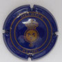 Marque : DELBECK N° Lambert : 16 Couleur : Bleu foncé Description : Fleurs de lys dans un cartouche surmonté d'une couronne Emplacement : 