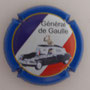 Marque : BARFONTARC (de) N° Lambert : 11a Couleur : Polychrome, contour bleu Description : La DS du Général de Gaulle - nom de la marque  Emplacement :