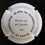 Marque : GENERIQUE  N° Lambert : 831b verso Couleur : Contour blanc - fond polychrome Description : 50 ans de technologie - Columbia  Ref perso : 932-03-02 