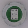 Marque : GENERIQUE  N° Lambert : 824b Couleur : Polychrome Description : Jeton de 50 - trèfle : 6  Emplacement : 