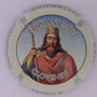Marque : NOWACK N° Lambert : 52 foncé Couleur : Polychrome, contour blanc Description : Clovis Ier le pieux - nom de la marque  Emplacement : 