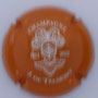 Marque : TELMONT J (de) N° Lambert : 23 Couleur : Fond orange et blanc Description : 1912 - 2012 - Nom de la marque sur un heaume doré  Emplacement : 