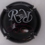 Marque : BILLIARD David N° Lambert : 3a Couleur : Noir, gris et rouge Description : 2 R dont 1 inversé et mention “Religion Rugby”  Emplacement : 