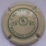 Marque : BOULOGNE - DIOUY N° Lambert : 1 Couleur : Crème et vert Description : Initiales dans cartouche - nom de  la marque  Emplacement : 